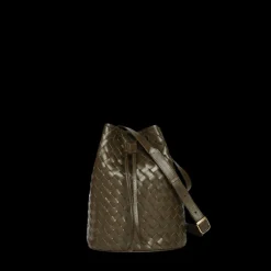 Adele Bucket Handbag in Olive