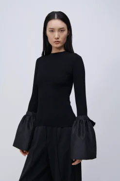 Agata Bell Sleeve Top