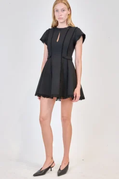 Anielle Mini Dress in Black