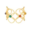 Arabesque Cuff with Stones
