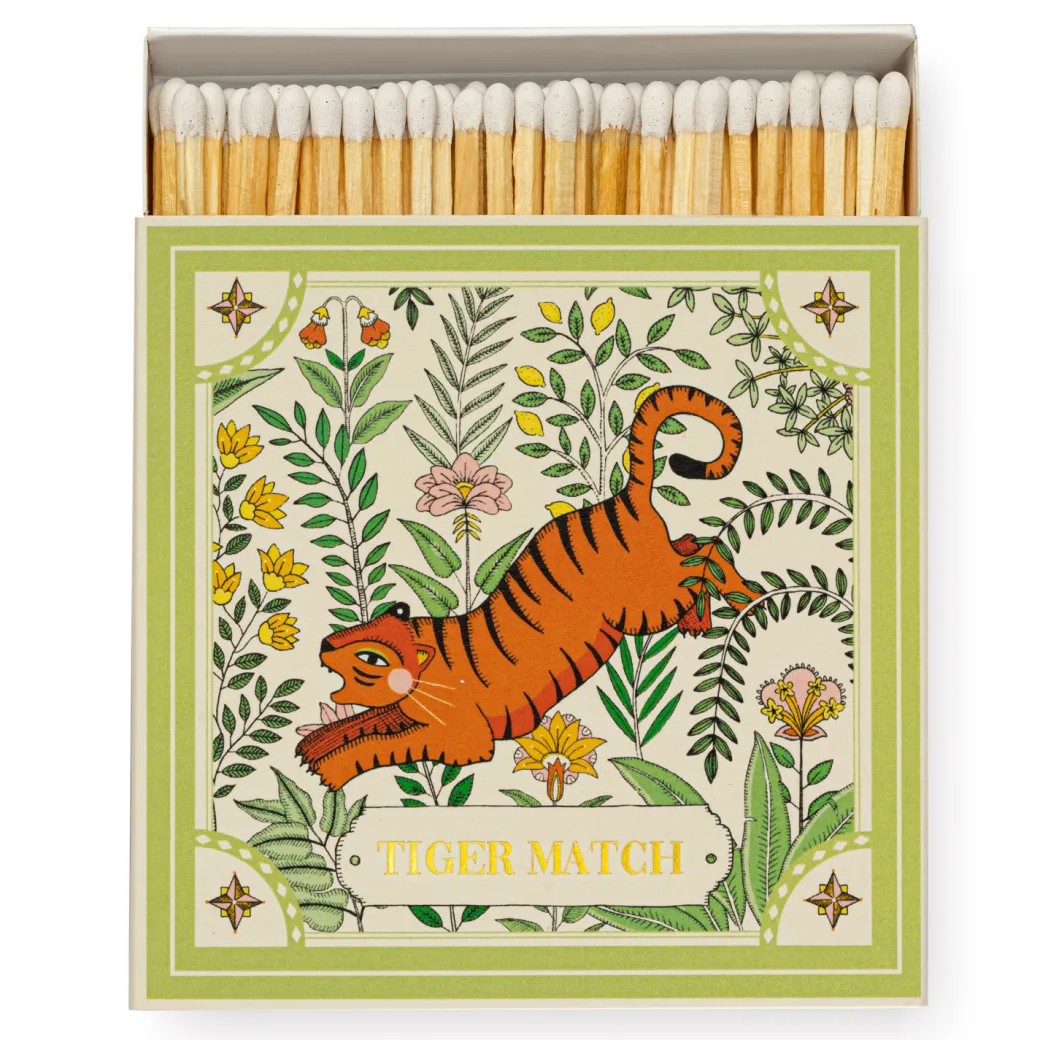 Ariane's Green Tiger - Safety Matches