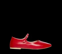 Aubrey May Jane Flat in Red