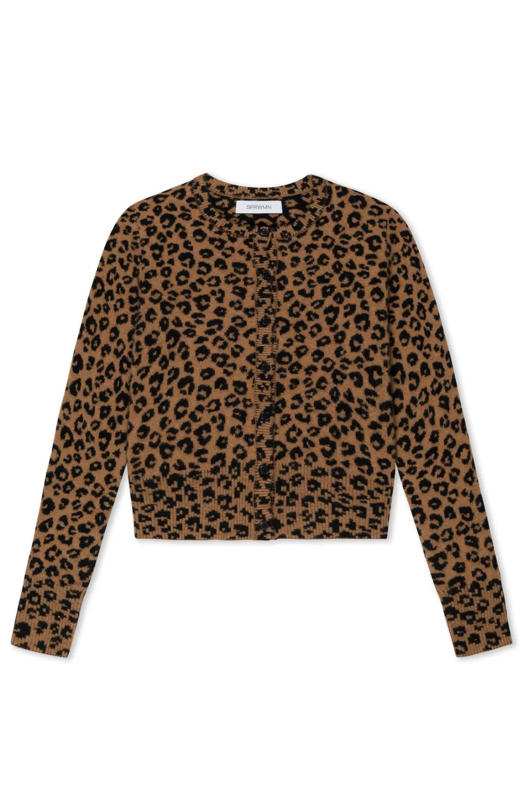 Baby Cardigan in Leopard