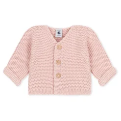 Baby Cardigan in Light Pink