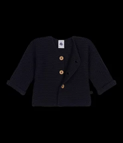 Baby Cardigan in Navy