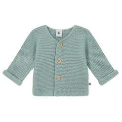 Baby Cardigan in Teal