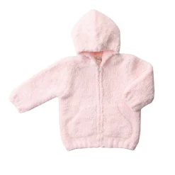 Baby Chenille Hoodie in Pink