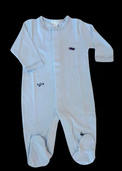 Baby Plane Onesie in Blue