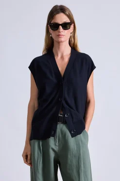 Bardi Drippy Vest in Black