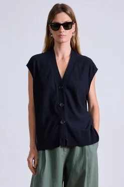 Bardi Drippy Vest in Black