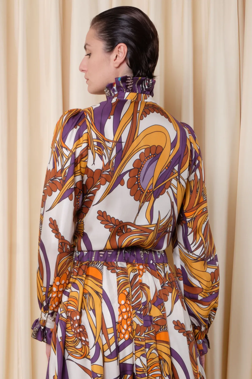 Baronne Top in Corail Pumpkin