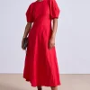 Bettina Maxi Dress in Red