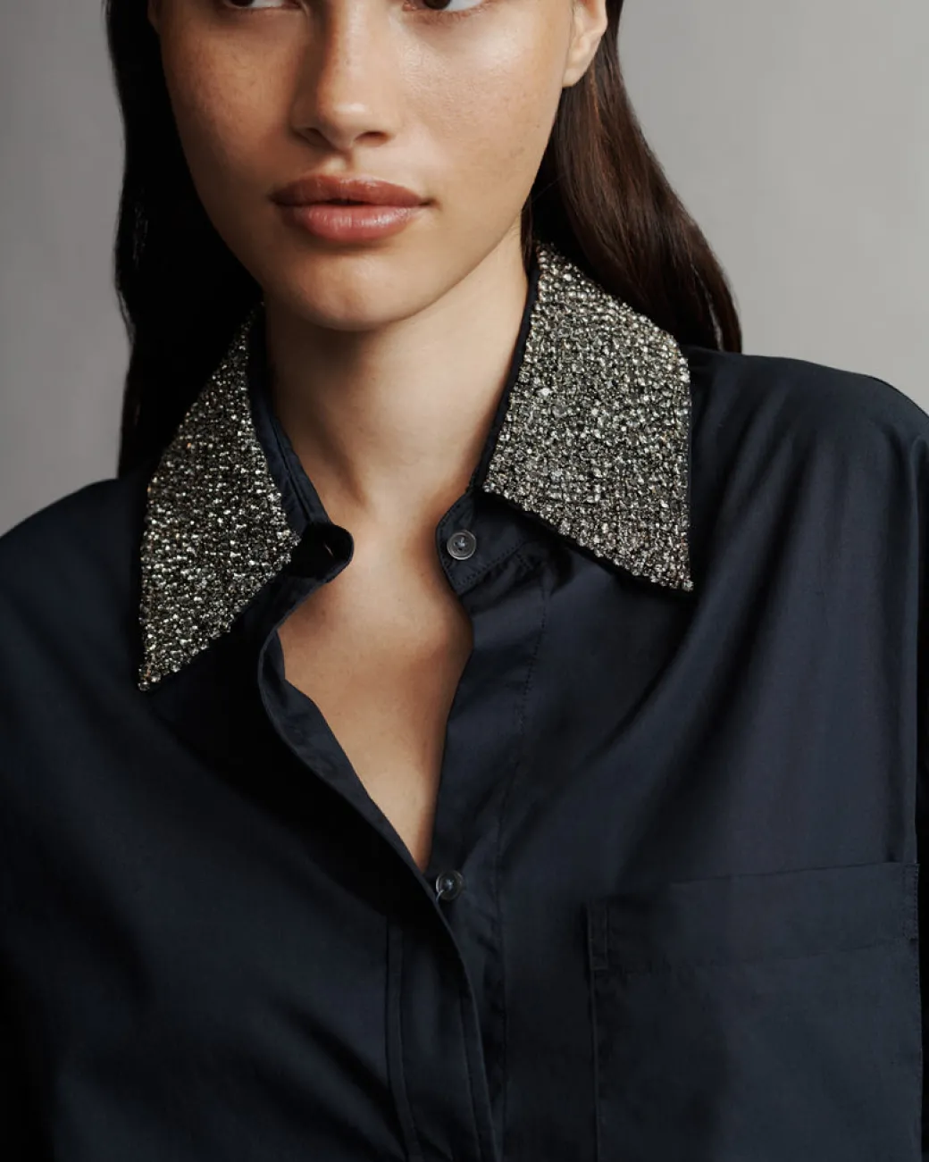 Big Joe with Crystal Collar in Midnight