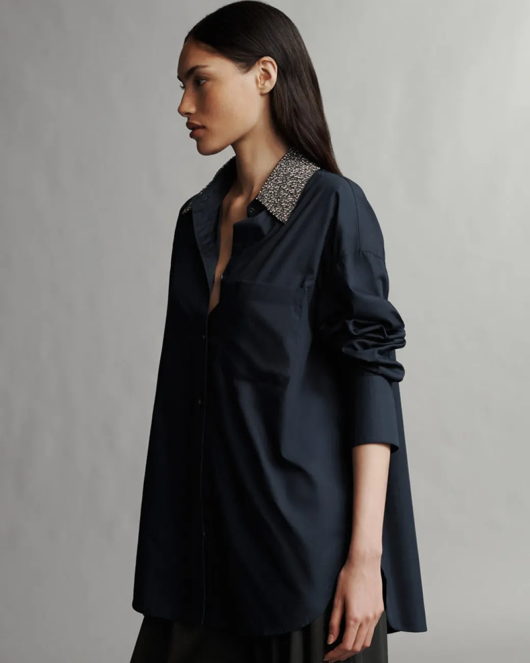 Big Joe with Crystal Collar in Midnight