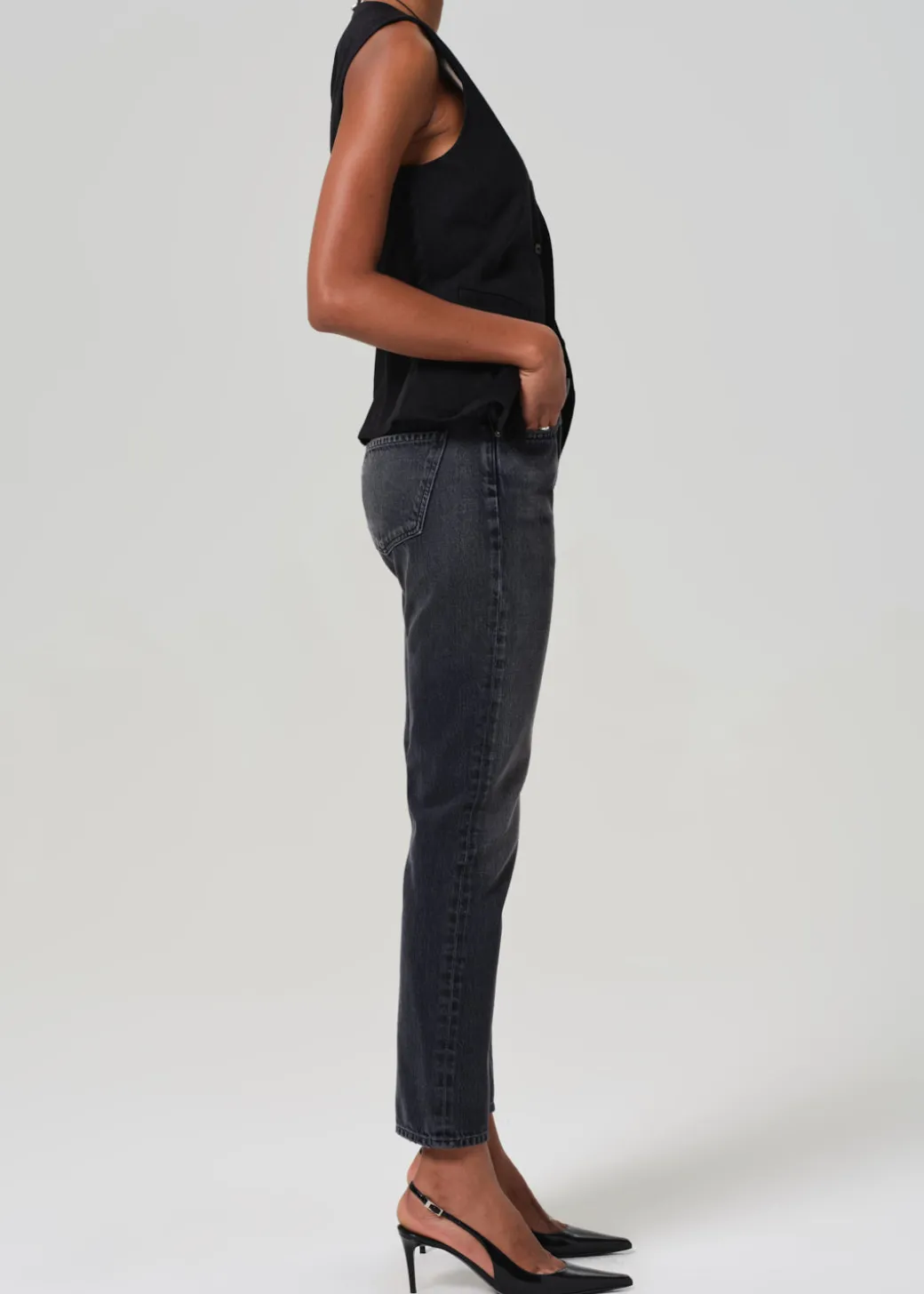 Blaine Jean in Vintage Black