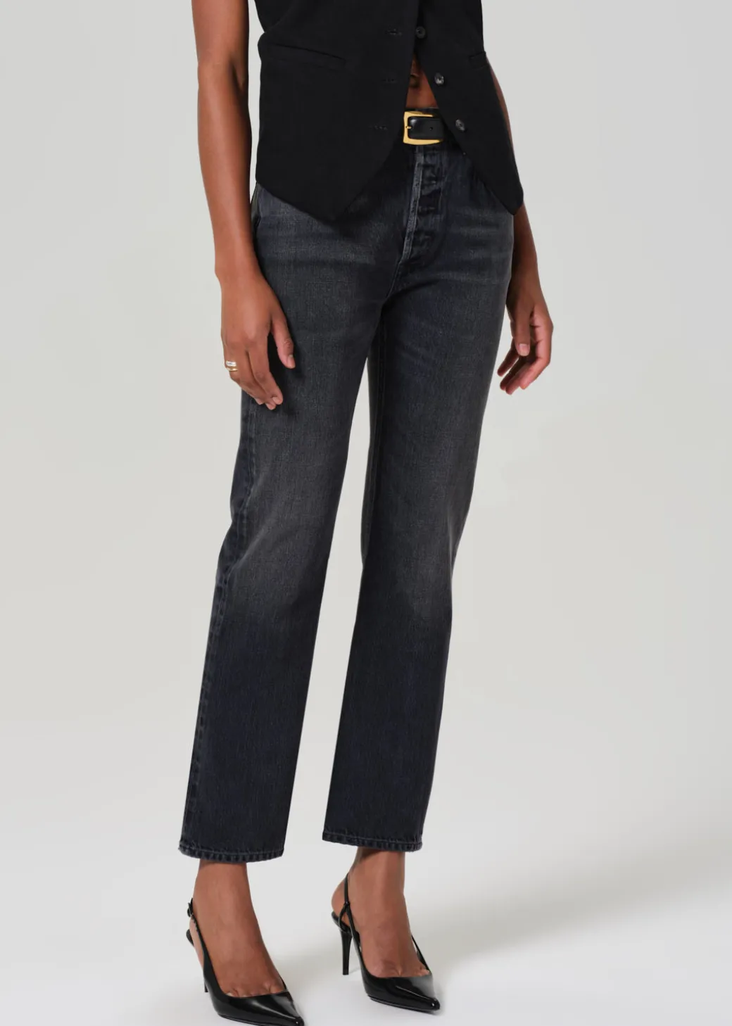 Blaine Jean in Vintage Black