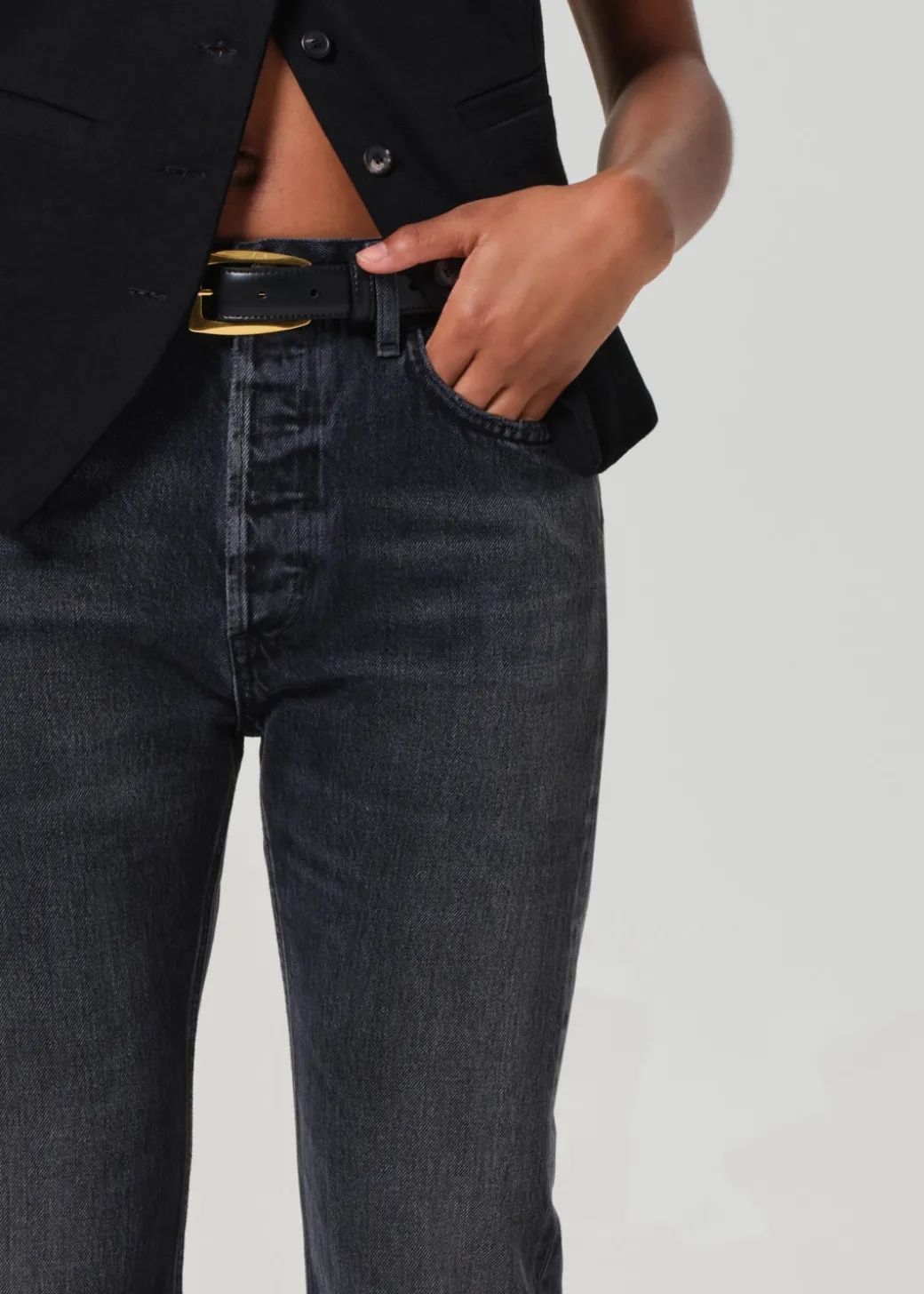 Blaine Jean in Vintage Black