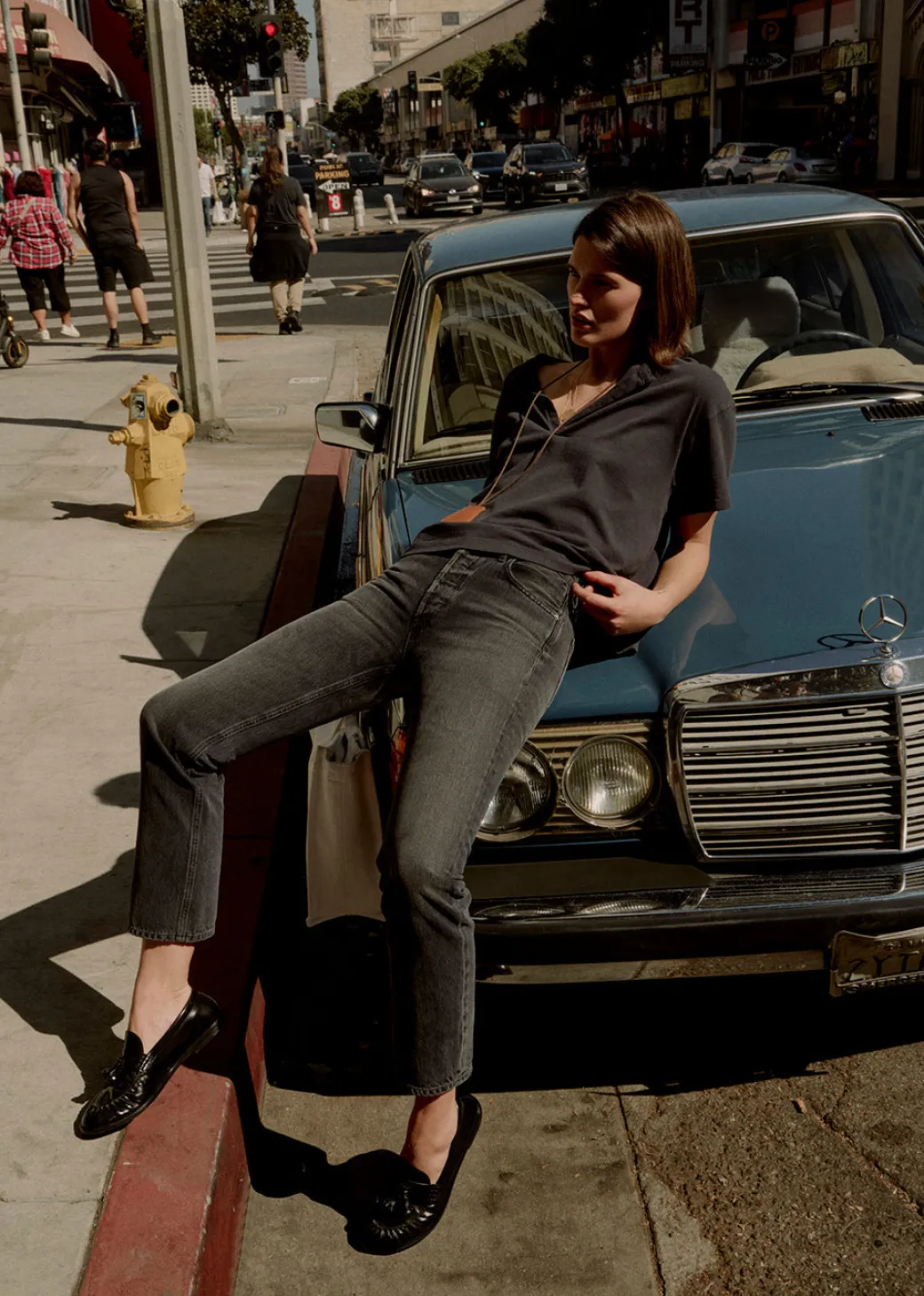 Blaine Jean in Vintage Black