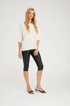 Boxy T-Shirt in Chalk