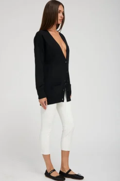 Boyfriend Cardigan in Black