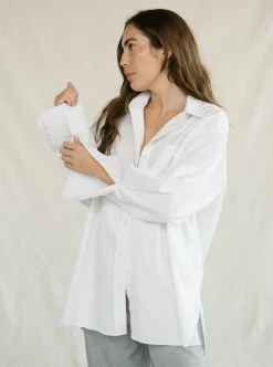 Boyfriend Shirt in White