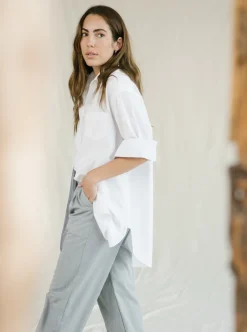 Boyfriend Shirt in White