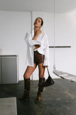 Boyfriend Shirt in White