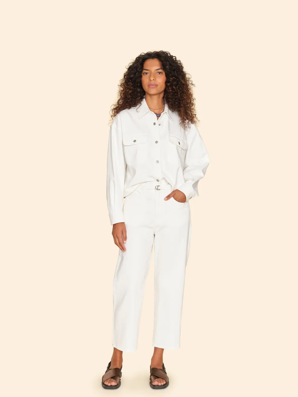 Brecker Pant in White