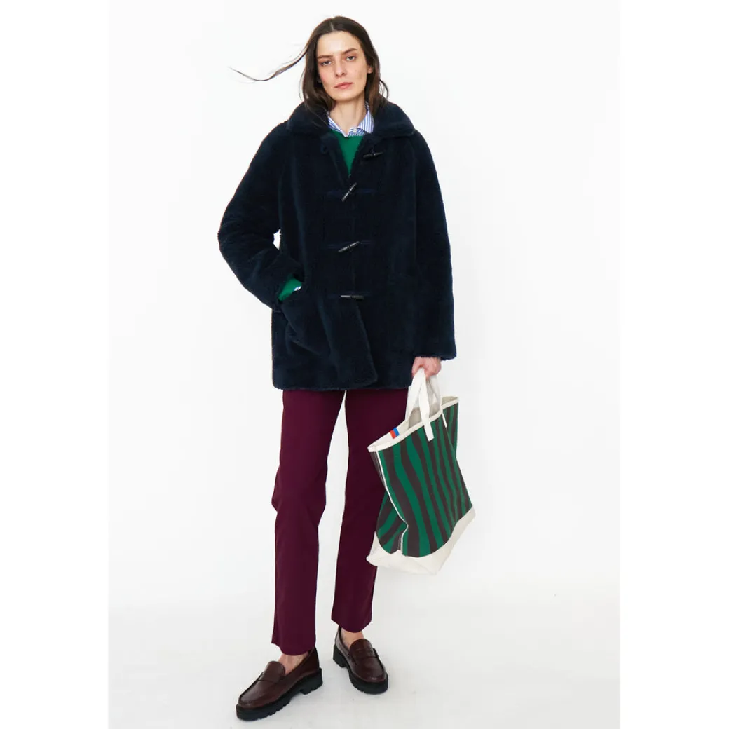Brooks Coat in Navy