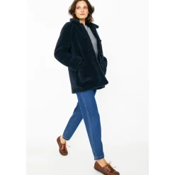Brooks Coat in Navy