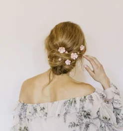 Buttercup Bobby Pins in Blush