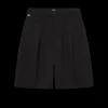 Cara Pleated Short in Black