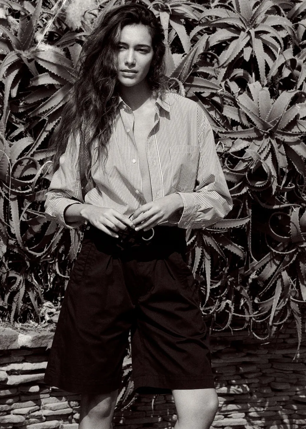 Cara Pleated Short in Black