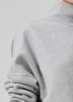 Cara Turtleneck in Heather Grey