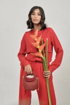 Carmen Mini Handbag in Red