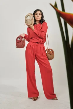 Carmen Mini Handbag in Red