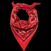 Cashmere Bandana in Western Red