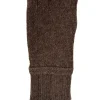 Cashmere Mittens in Brown
