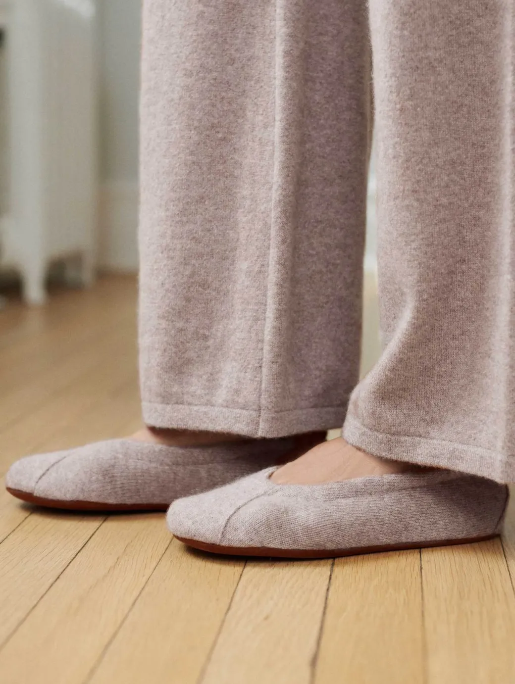 Cashmere Slipper in Oak