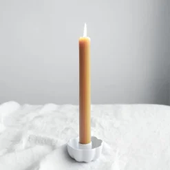 Ceramic Fleur Taper Holder