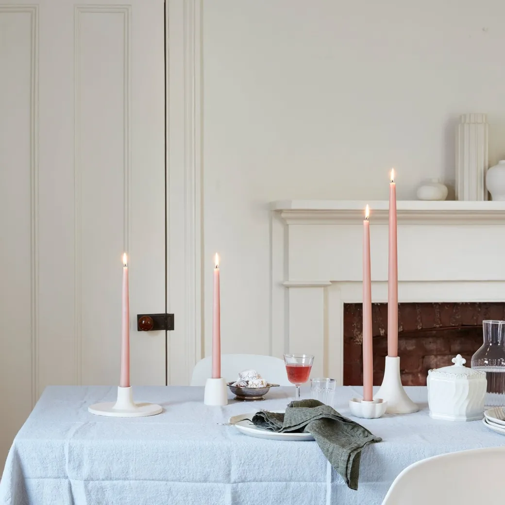 Ceramic Fleur Taper Holder