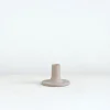 Ceramic Taper Candle Holder in Sand