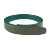 Cesoli Reversible Leather Belt in Emerald/Salut Green