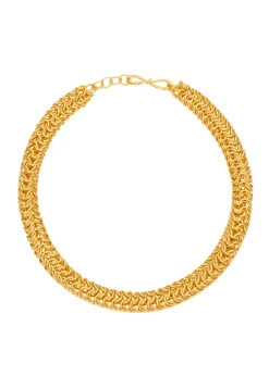 Chain III Necklace in Gold