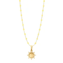 Classic Sun Necklace in Mimosa