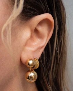 Double Ball Earring