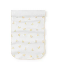 Duckling Burb Cloth in White and Yellow