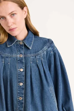 Easton Blue Jacket in Denim