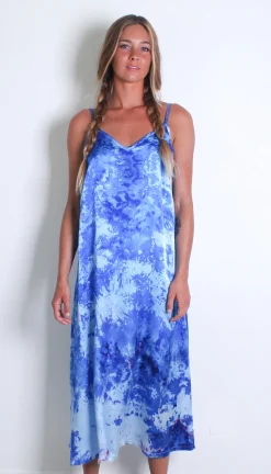 Fanny Dress in Aries Blue