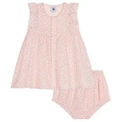 Floral Dress with Bloomers in Pink